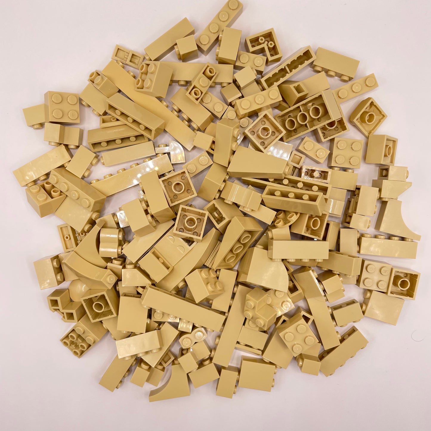 LEGO Bricks and Slopes, Tan, Approx. 170g