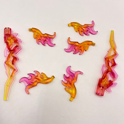 LEGO Transparent Wings, Energy Effects, Mixed Pieces, (7 Pieces)