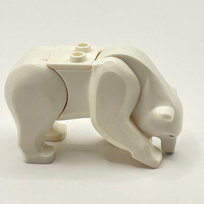 LEGO White Polar Bear, 1 Piece Snow, Ice