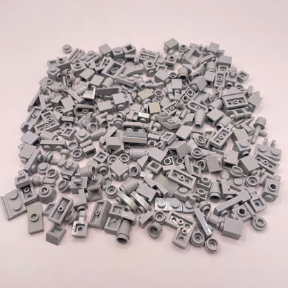 LEGO Greebling, Light Bluish Grey, 250 Pieces
