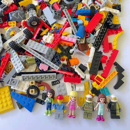 LEGO Fun Pack, Mixed Bag, Approx. 750g includes 6 Minifigures/Minidolls