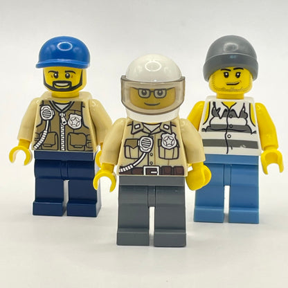 LEGO Police and Robbers, City, Minifigures (pack of 3)