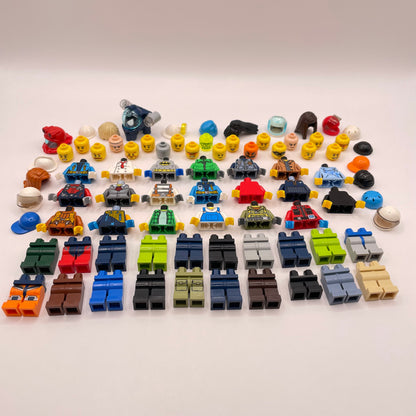 LEGO Build a Minifigure, Mix and Match City Figures, Set of 20