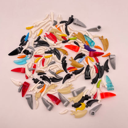 LEGO Horns and Claws, Mixed Colours, Animal, Approx. 30g