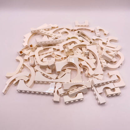 LEGO White, Arches, Approx. 130g