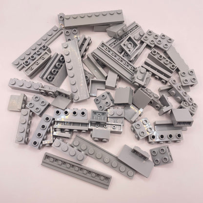 LEGO SNOT With Rails And Panels , Light Bluish Grey, Approx. 75g