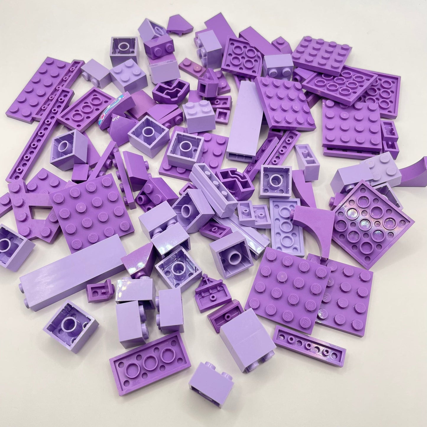 LEGO Mixed Bricks, Mixed Lavender, Approx. 110g