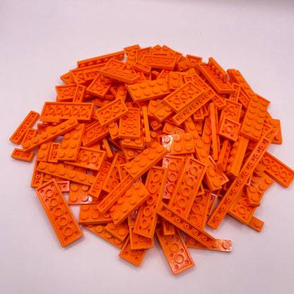 LEGO Plates, Orange, Approx. 180g