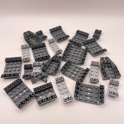 LEGO Undercarriage, Mixed Bluish Grey, Approx. 70g