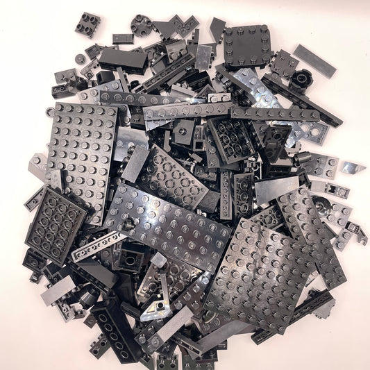 LEGO Mixed Pieces, Black, Approx. 250g
