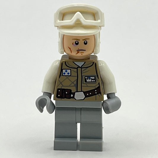 LEGO Luke Skywalker, Hoth Face with Scars, Star Wars, Minifigure (sw0731)