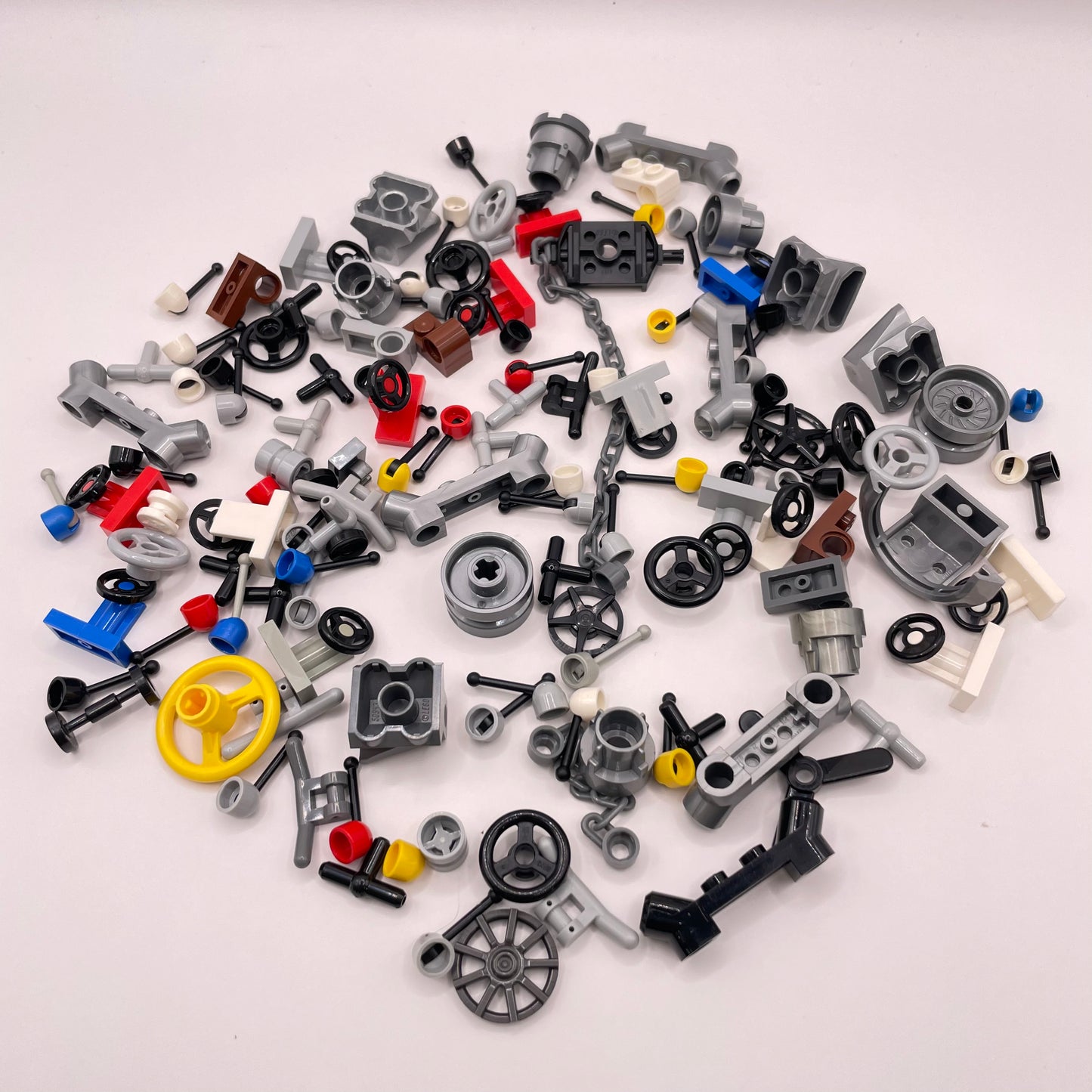LEGO Vehicle Pieces, Mixed Colours, Approx. 50g