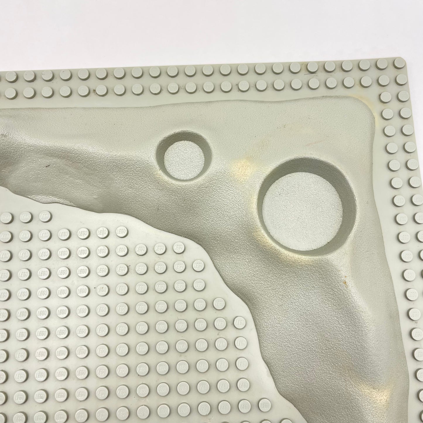 LEGO Moon Baseplate, Condition Fair, 32x32, 3947a,  (1 Piece)