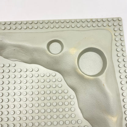 LEGO Moon Baseplate, Condition Fair, 32x32, 3947a,  (1 Piece)