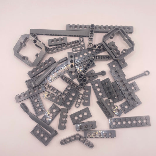 LEGO Lift Arms, Brick and Plates, Technic, Dark Bluish Grey, Approx. 80g