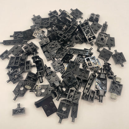 LEGO Axle Vehicle Pieces, Black, Approx. 70g
