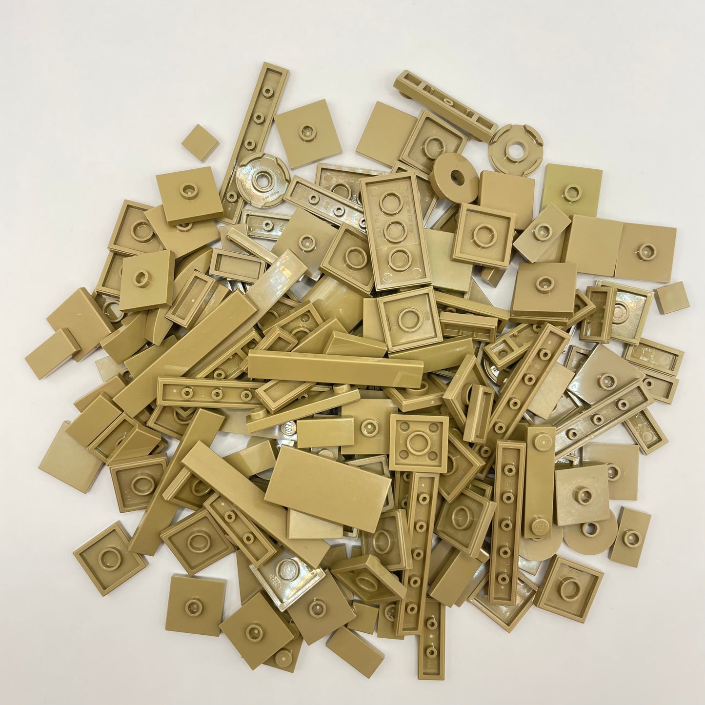 LEGO Tiles, Dark Tan, Approx. 75g