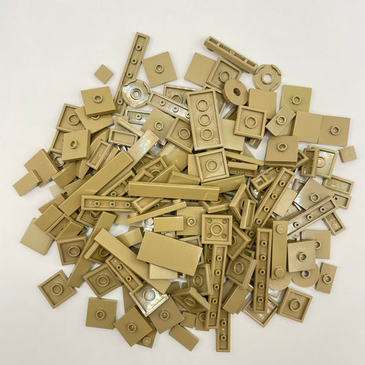 LEGO Tiles, Dark Tan, Approx. 75g