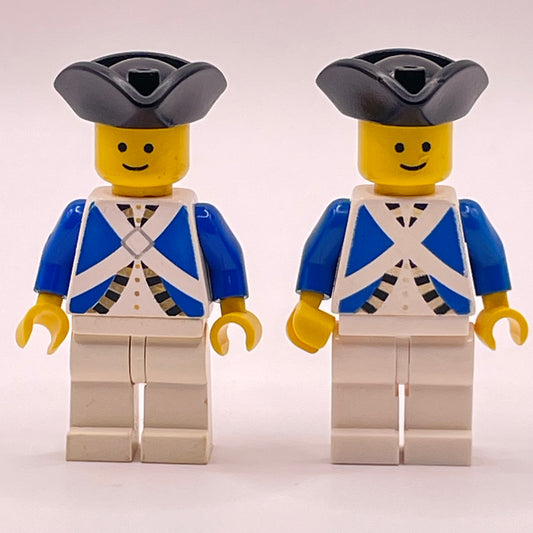 LEGO Imperial Sailor, Pirates, Minifigure, (2 Pack) Marked