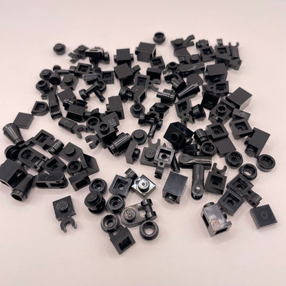 LEGO Greebling, Black, 100 pieces