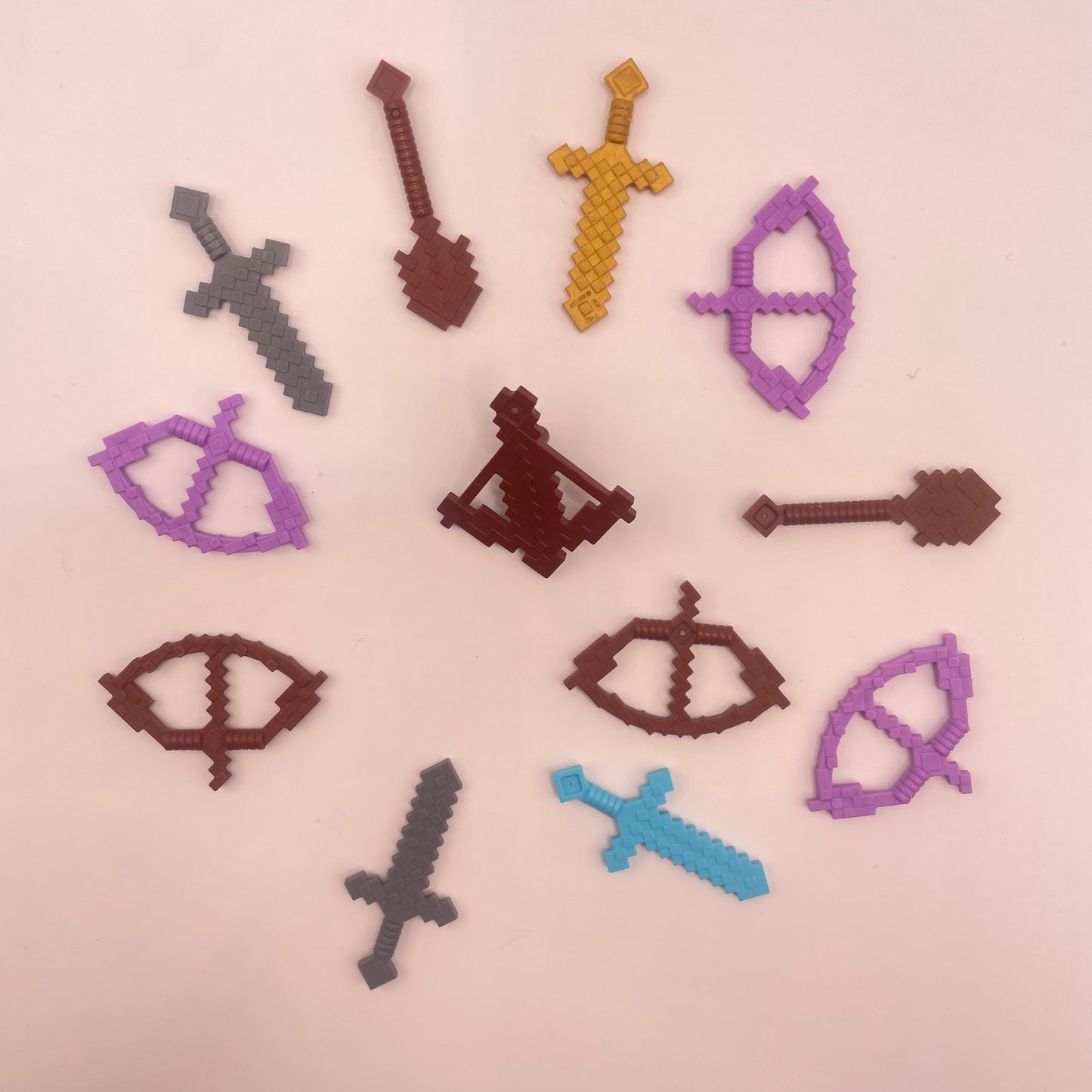 LEGO Weapons, Minecraft, Minifigure, 12 Pieces