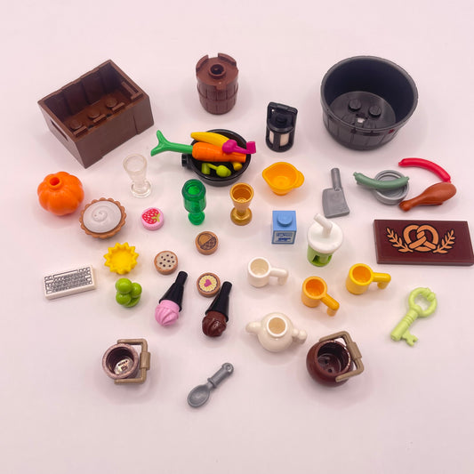 LEGO Food, Kitchen, Mixed Colours, 40 pieces