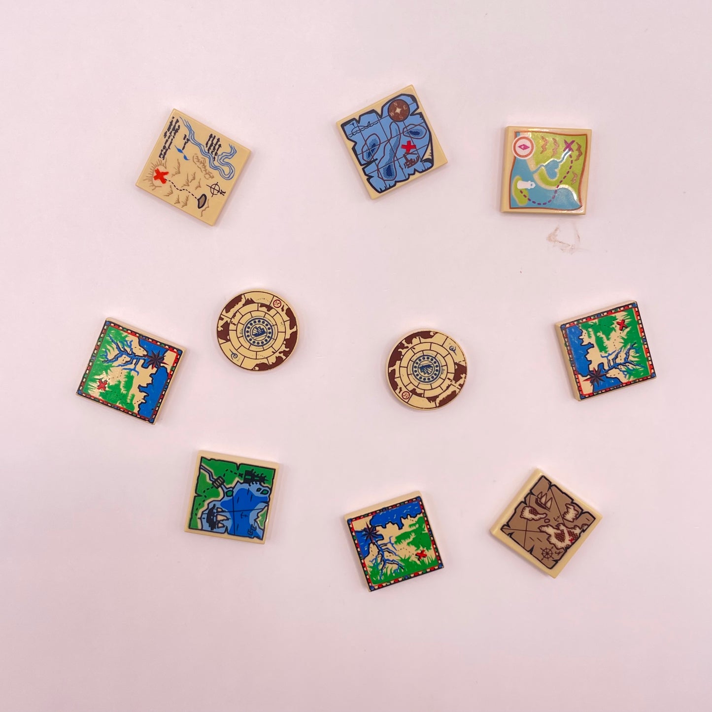 LEGO  Maps, 10 pieces