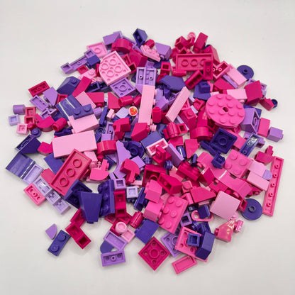LEGO Pink and Purple, Mixed Pieces, Approx. 120g