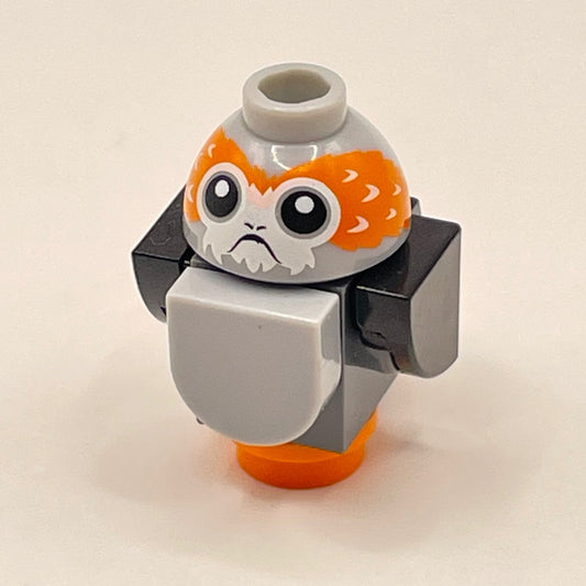 LEGO Porg with Black Wings and V Shape between Eyes, Star Wars, Minifigure (porg01a)
