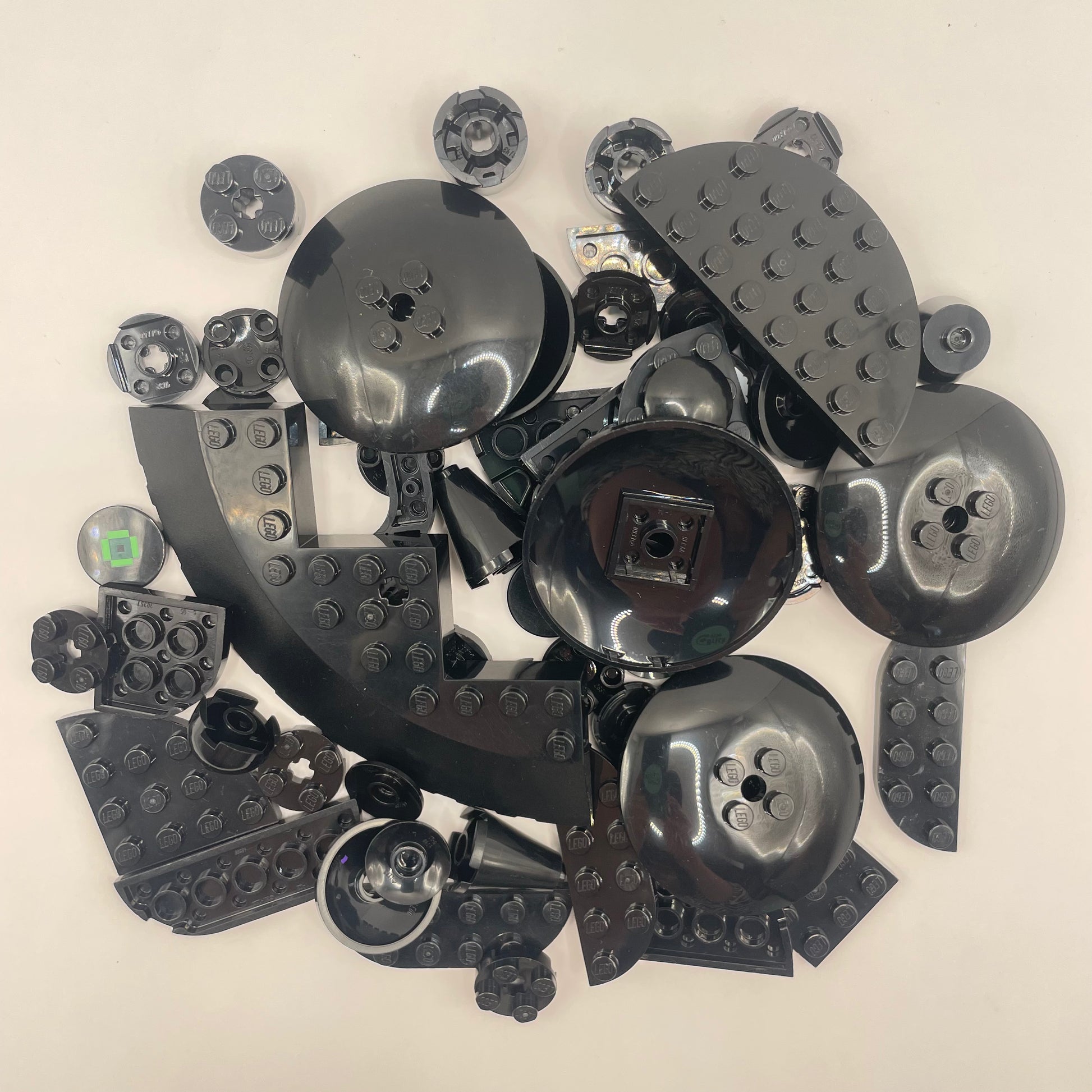 Lego Rond LEGO Round Pieces, Large, Black, Approx. 70g – Brick Cycle