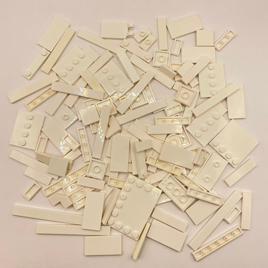 LEGO Tiles, White, Approx. 80g