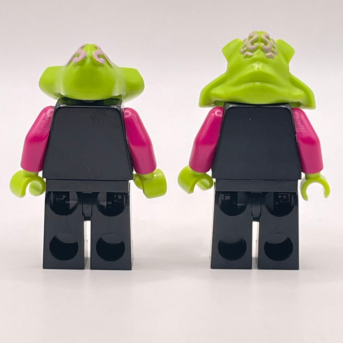 LEGO Alien Trooper and Pilot, Alien Conquest, Minifigure (ac002, ac003)