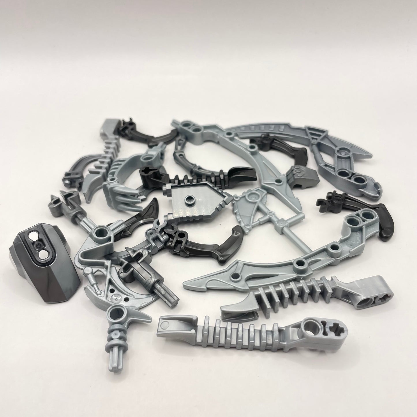 LEGO Bionicle, Mixed Grey and Silver, 25 Pieces