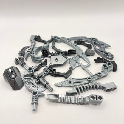 LEGO Bionicle, Mixed Grey and Silver, 25 Pieces