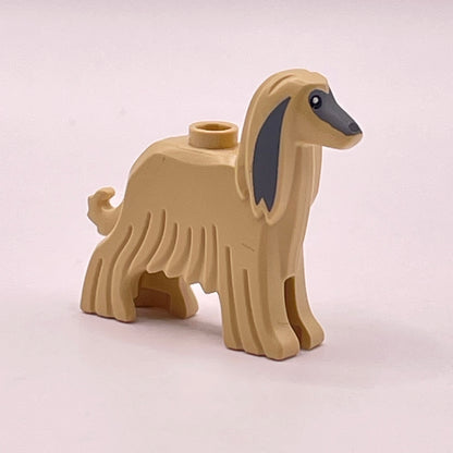 LEGO Afghan Hound, Tan, Animal (1 Piece)
