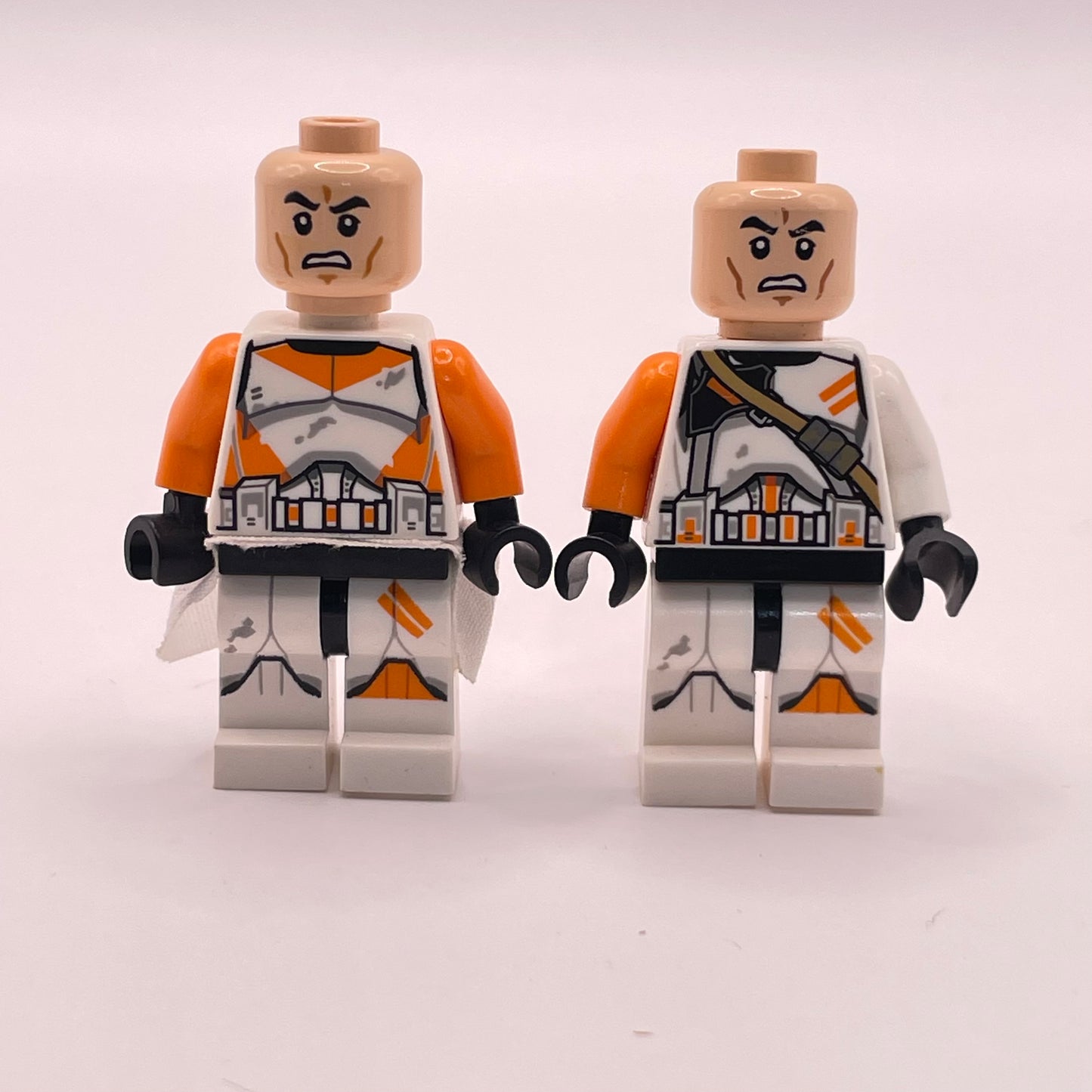 LEGO Clone Trooper, 212th Attack Battalion, Star Wars, Minifigure, (2 pack) incomplete