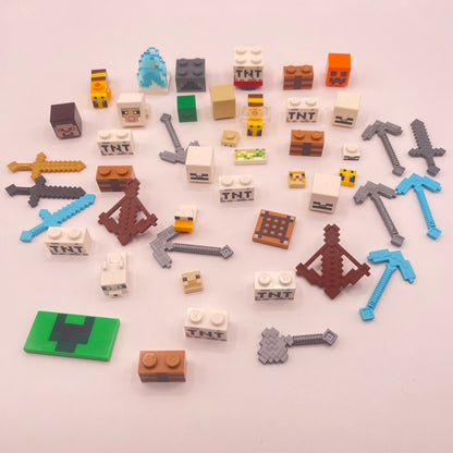 LEGO Miscellanous Minecraft, Minifigure, 50 Pieces