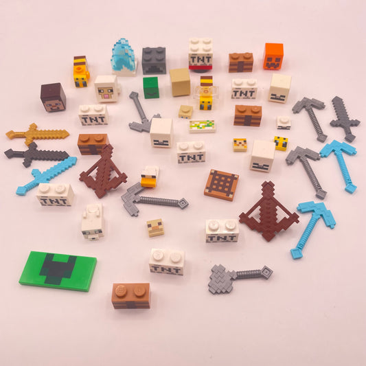 LEGO Miscellanous Minecraft, Minifigure, 50 Pieces