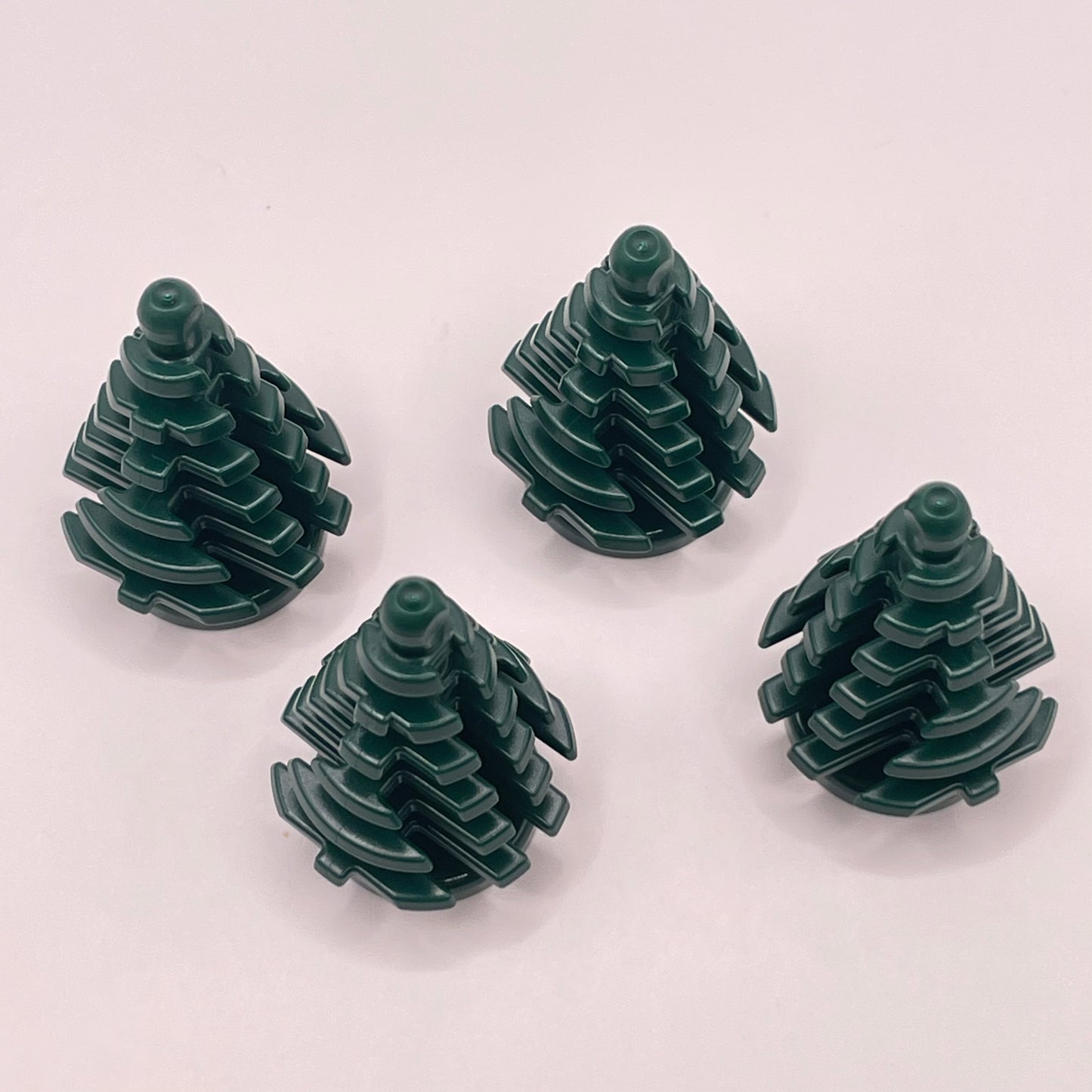 LEGO Small Pine Trees, Dark Green, Christmas, 4 Pieces