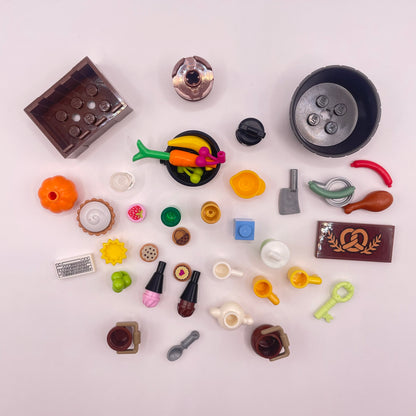 LEGO Food, Kitchen, Mixed Colours, 40 pieces