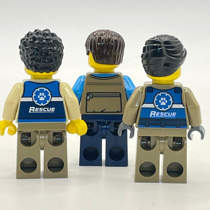 LEGO Animal Rescue, City, Minifigures (pack of 3)