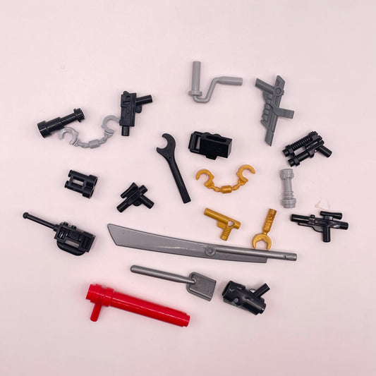 LEGO Tools and  Weapons, Mixed Colours,  20 pieces