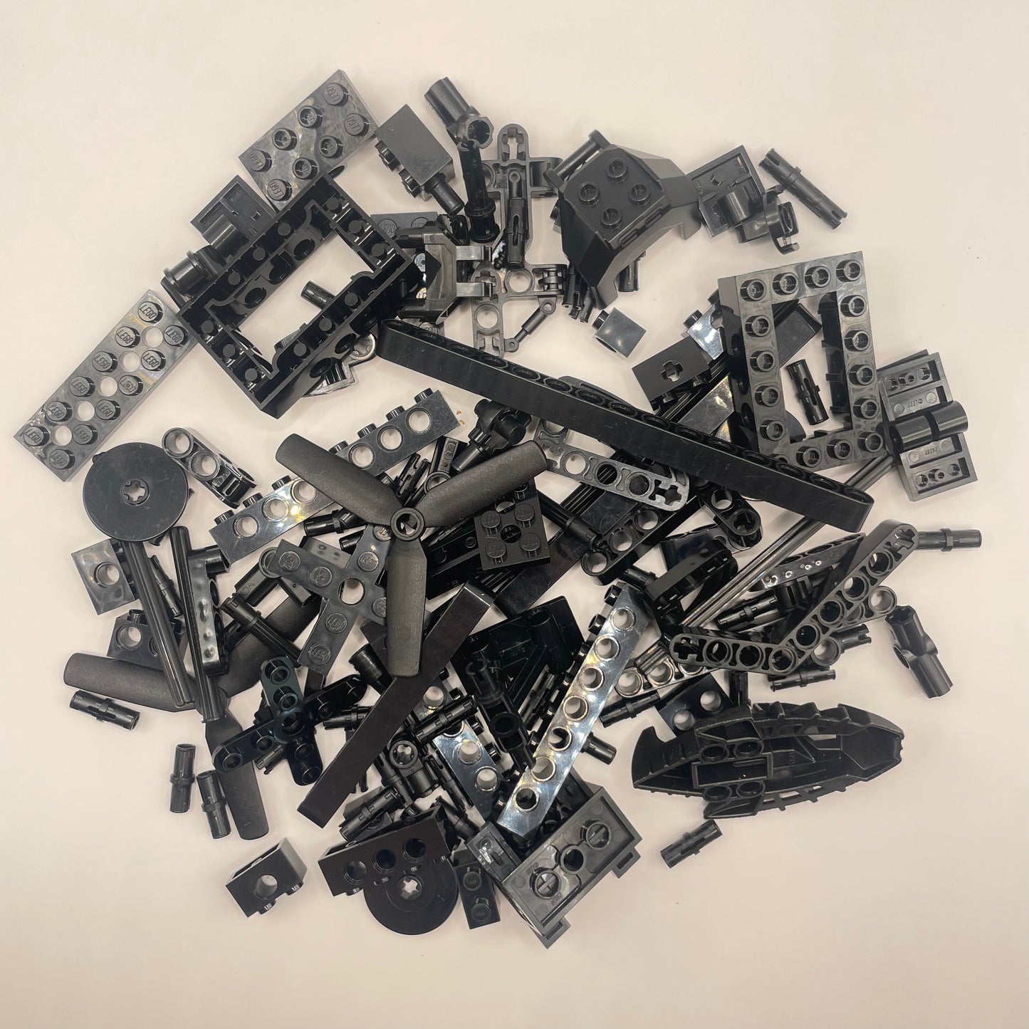 LEGO Technic, Mixed, Black, approx. 100g