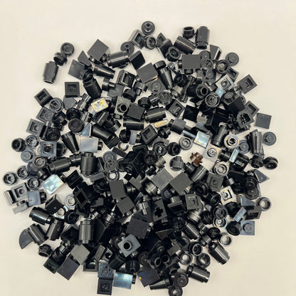 LEGO Greebling, 1x1, Black, Approx. 50g