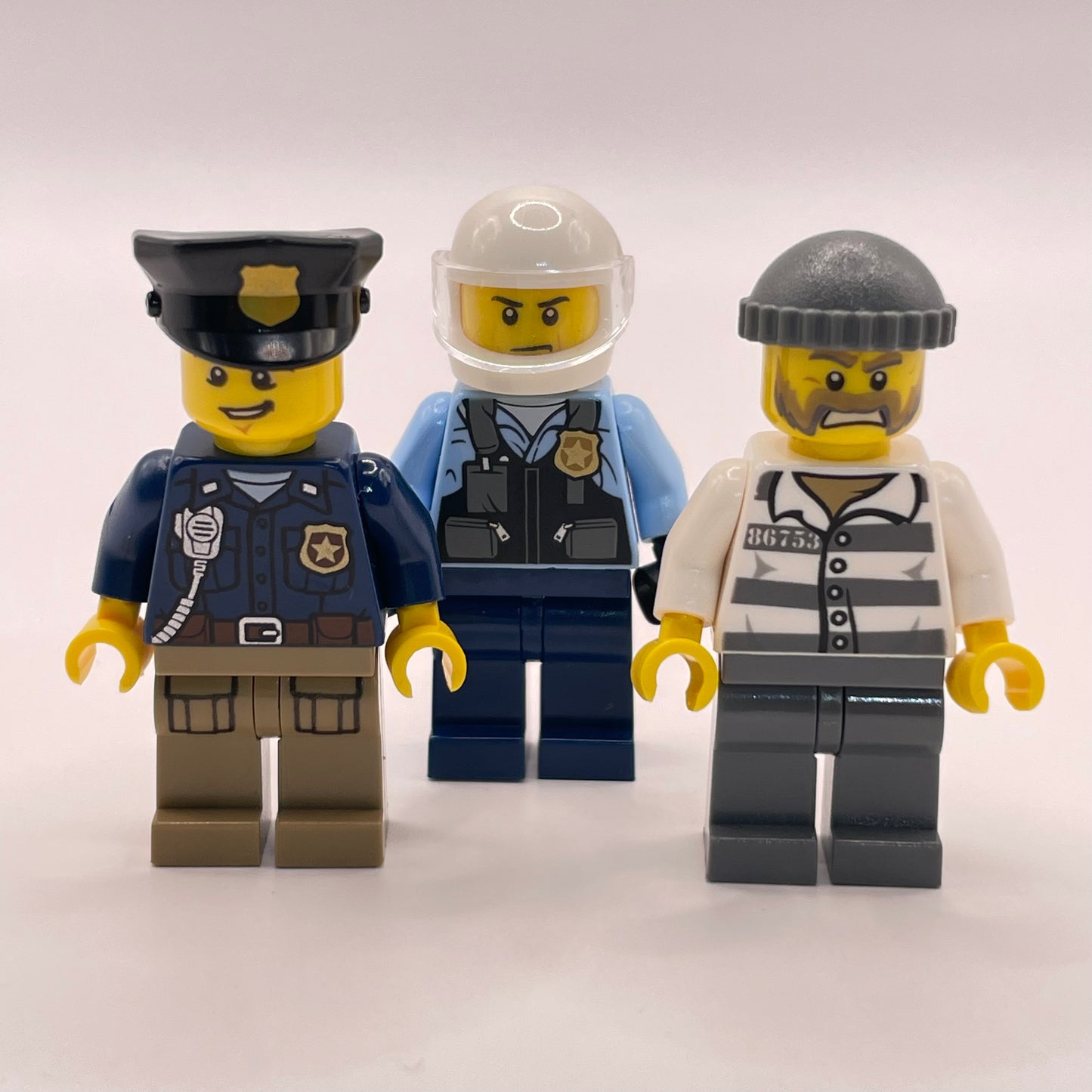 LEGO Cops and Robbers, City, Minifigures (Pack of 3)