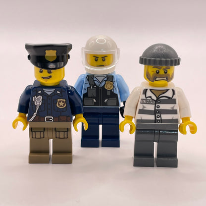 LEGO Cops and Robbers, City, Minifigures (Pack of 3)