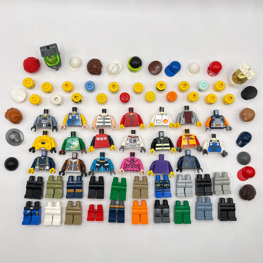 LEGO Build a Minifigure, Mix and Match City Figures, Set of 20