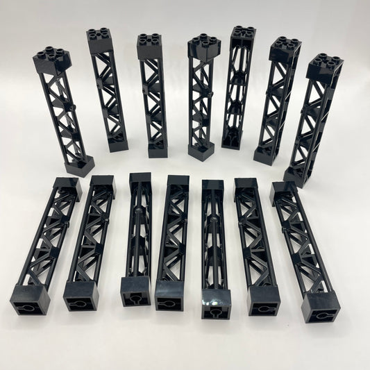 LEGO Support Girder Type 2, Black, Building, 14 Pieces