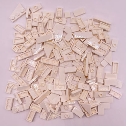 LEGO Small Tiles, White, Approx. 45g