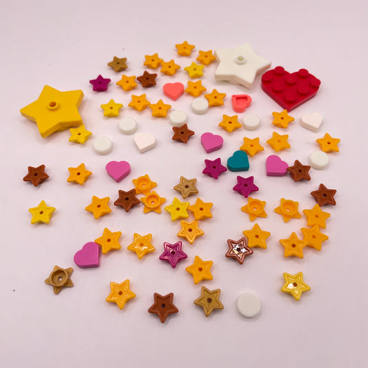 LEGO Mixed Plants, Gold, Yellow, 30 pieces,